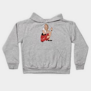 Sarah Walker Wienerlicious Kids Hoodie